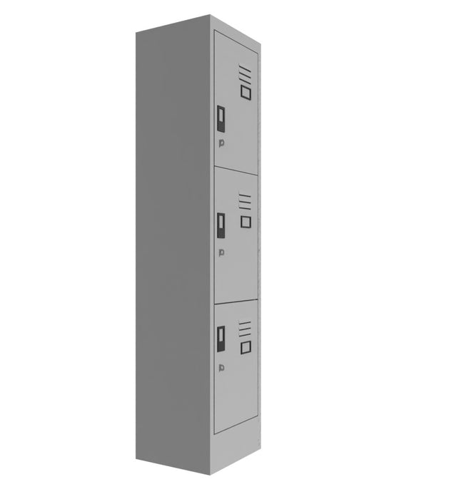 Locker 3 Puertas Metálico