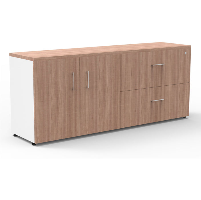 Credenza 2 Puertas más 2 Gavetas Melamina