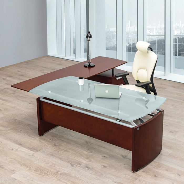 Escritorio de Dirección con Lateral Tempo Elegancia y Funcionalidad en Oficina